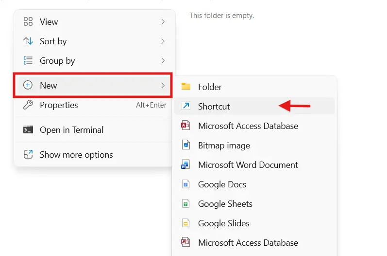 How to Create a Apps to Startup Folder in Windows 11